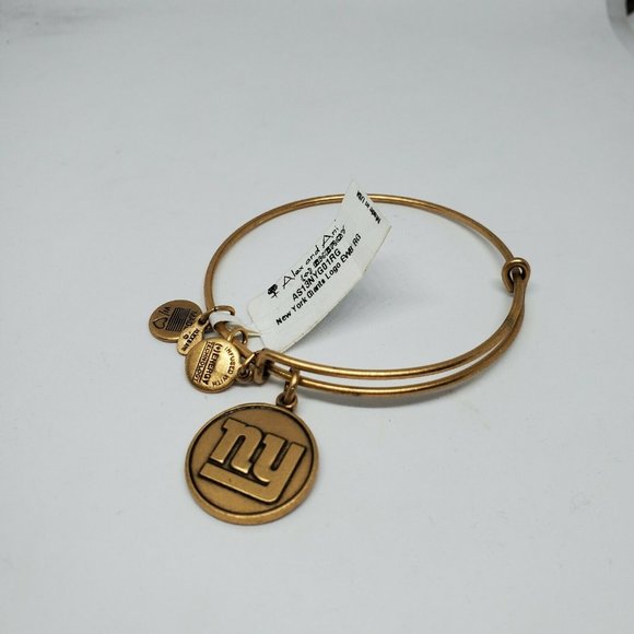 NEW Alex and Ani NFL New York Giants Football Brac - Picture 5 of 7